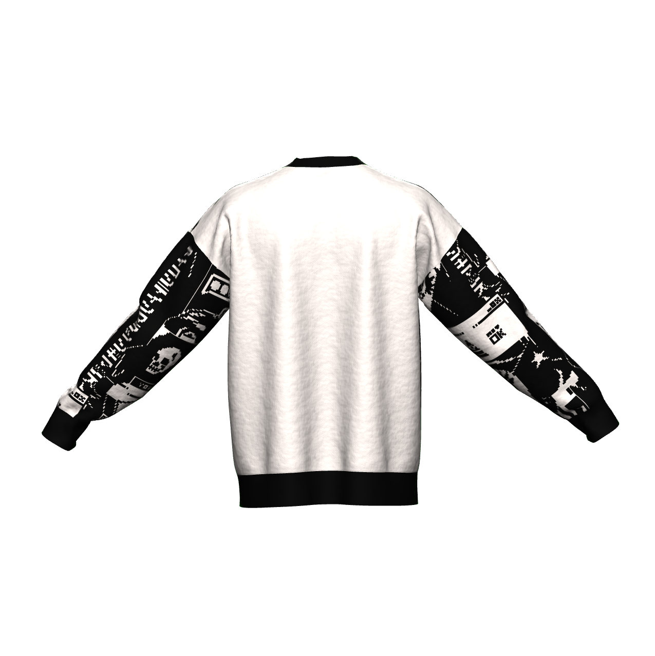 I Contain Flashing Images Longsleeve Knit Shirt