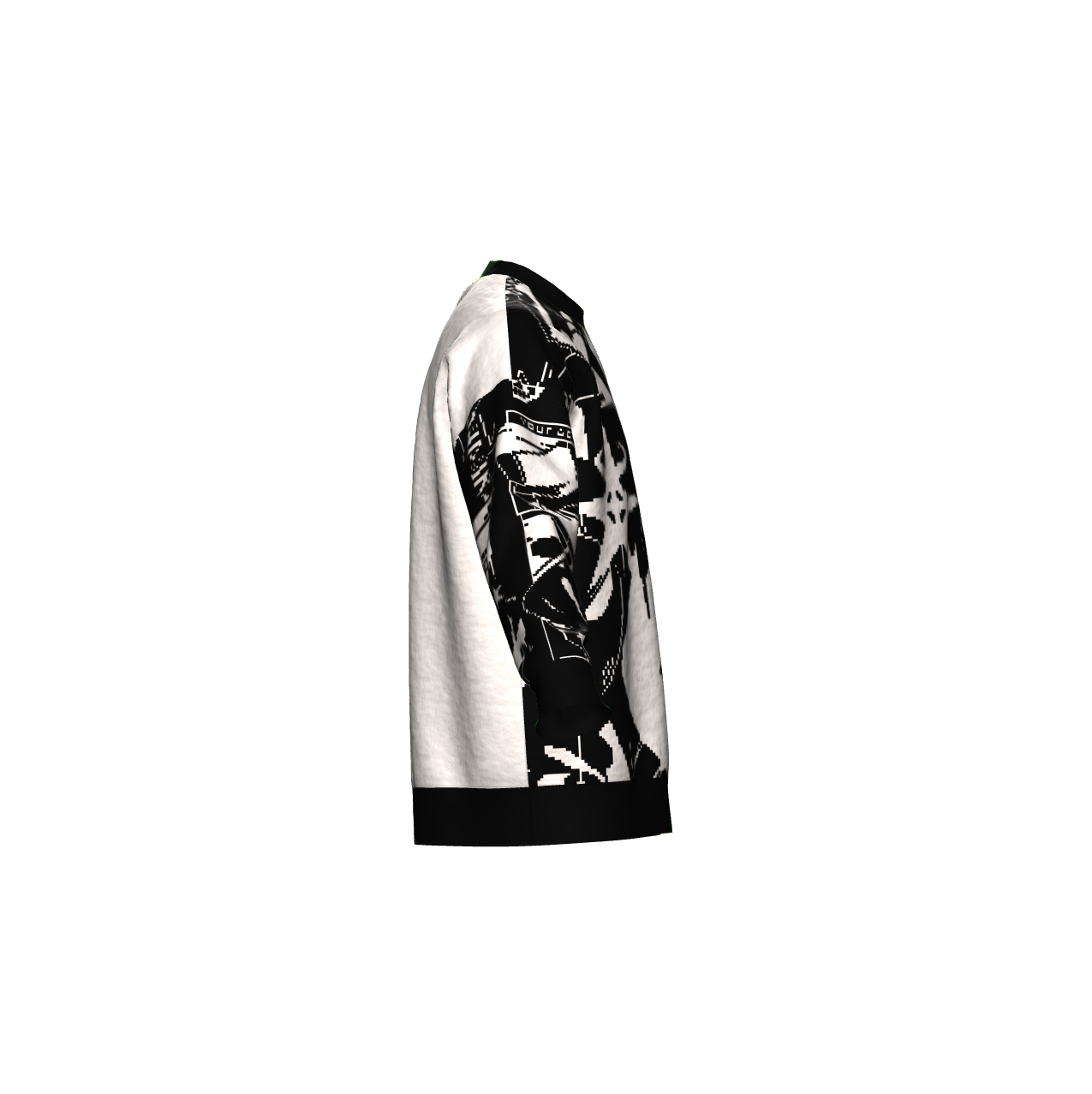 I Contain Flashing Images Longsleeve Knit Shirt