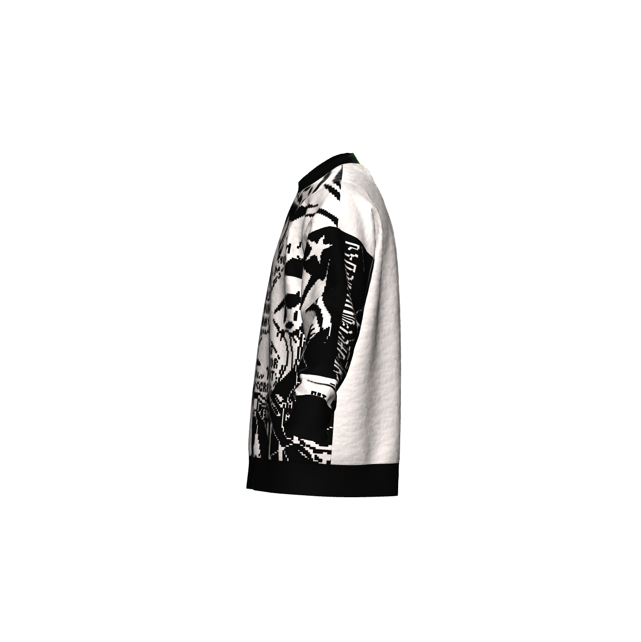 I Contain Flashing Images Longsleeve Knit Shirt